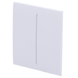 AJAX AJ-CENTERBUTTON-2G-W - Panel táctil para interruptor de luz doble color blanco