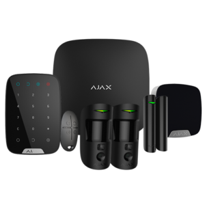 AJAX AJ-HUB2KIT-DP-PHOD-B - Kit de alarma profesional color negro