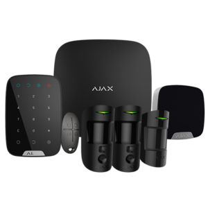 AJAX AJ-HUB2KIT4G-MP-PRO-B - Kit de alarma profesional color negro