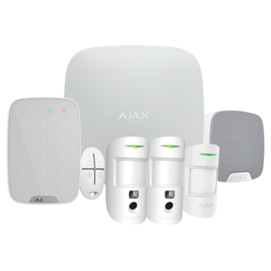AJAX AJ-HUB2KIT4G-MP-PRO-W - Kit de alarma profesional color blanco
