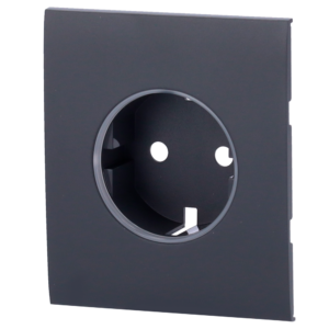 AJAX AJ-CENTERCOVER-GRA - Tapa central para enchufe básico tipo F color grafito