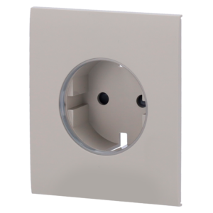 AJAX AJ-CENTERCOVER-SMART-OLI - Tapa central para enchufe inteligente tipo F color oliva