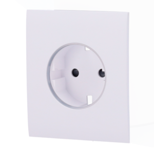 AJAX AJ-CENTERCOVER-SMART-W - Tapa central para enchufe inteligente tipo F color blanco