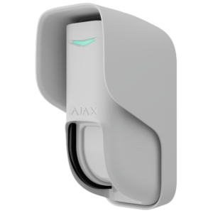AJAX AJ-CURTAINOUTDOOR-W - Detector PIR exterior tipo cortina - Grado 2 Inalámbrico 868 MHz
