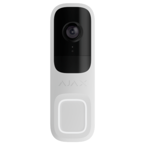 AJAXCCTV AJ-DOORBELL-4-W - Doorbell 4 MP con IA integrada Detector PIR alcance hasta 4 m color