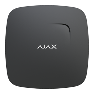 AJAX AJ-FIREPROTECT-B - Detector de humo y temperatura color negro