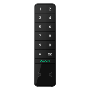 AJAX AJ-KEYPADOUTDOOR-B - Teclado para exterior IP66/IK08 con lector RFID color negro